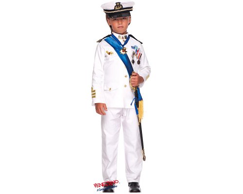 Costume di carnevale UFFICIALE DI MARINA